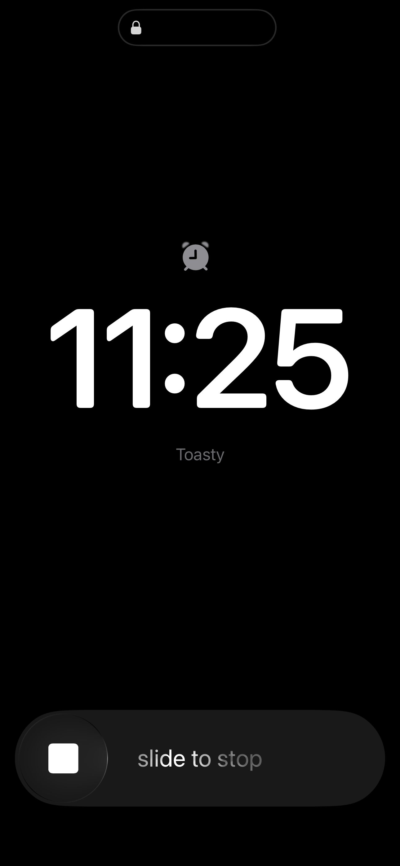 Alarm Ringing